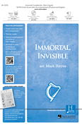 Immortal, Invisible God Only Wise SATB choral sheet music cover Thumbnail